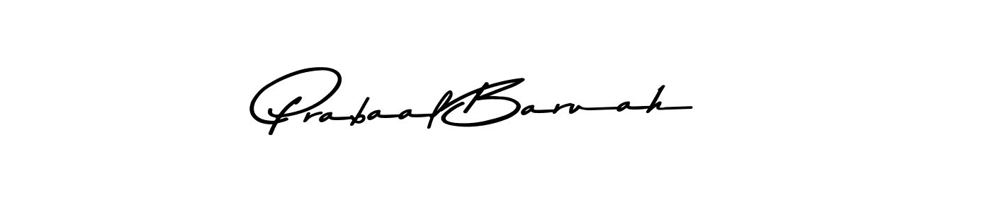 Prabaal Baruah stylish signature style. Best Handwritten Sign (Asem Kandis PERSONAL USE) for my name. Handwritten Signature Collection Ideas for my name Prabaal Baruah. Prabaal Baruah signature style 9 images and pictures png