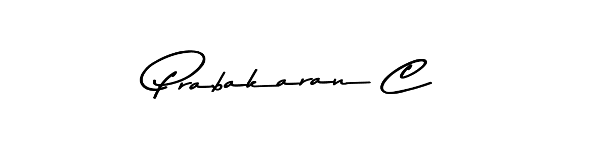 How to Draw Prabakaran C signature style? Asem Kandis PERSONAL USE is a latest design signature styles for name Prabakaran C. Prabakaran C signature style 9 images and pictures png