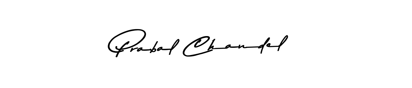 How to make Prabal Chandel signature? Asem Kandis PERSONAL USE is a professional autograph style. Create handwritten signature for Prabal Chandel name. Prabal Chandel signature style 9 images and pictures png