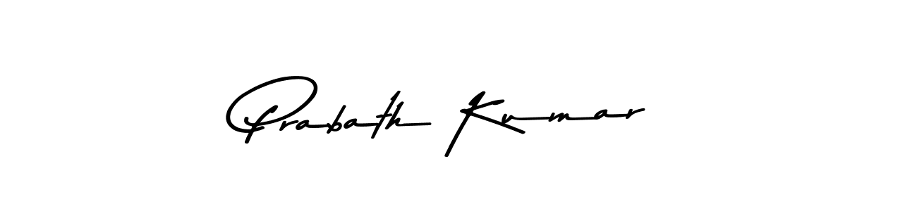 Make a beautiful signature design for name Prabath Kumar. With this signature (Asem Kandis PERSONAL USE) style, you can create a handwritten signature for free. Prabath Kumar signature style 9 images and pictures png