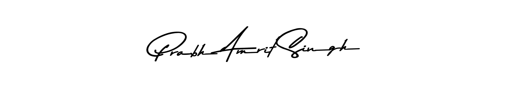 The best way (Asem Kandis PERSONAL USE) to make a short signature is to pick only two or three words in your name. The name Prabh Amrit Singh include a total of six letters. For converting this name. Prabh Amrit Singh signature style 9 images and pictures png