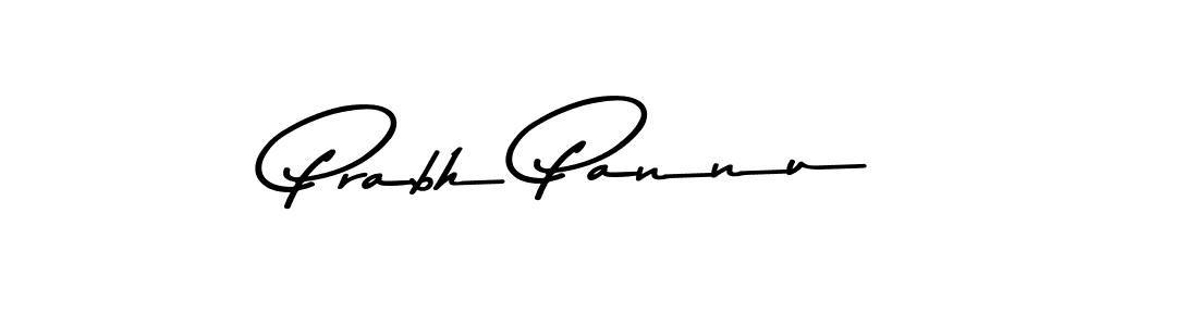 Design your own signature with our free online signature maker. With this signature software, you can create a handwritten (Asem Kandis PERSONAL USE) signature for name Prabh Pannu. Prabh Pannu signature style 9 images and pictures png