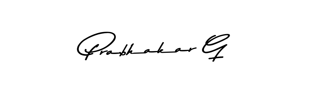 How to Draw Prabhakar G signature style? Asem Kandis PERSONAL USE is a latest design signature styles for name Prabhakar G. Prabhakar G signature style 9 images and pictures png