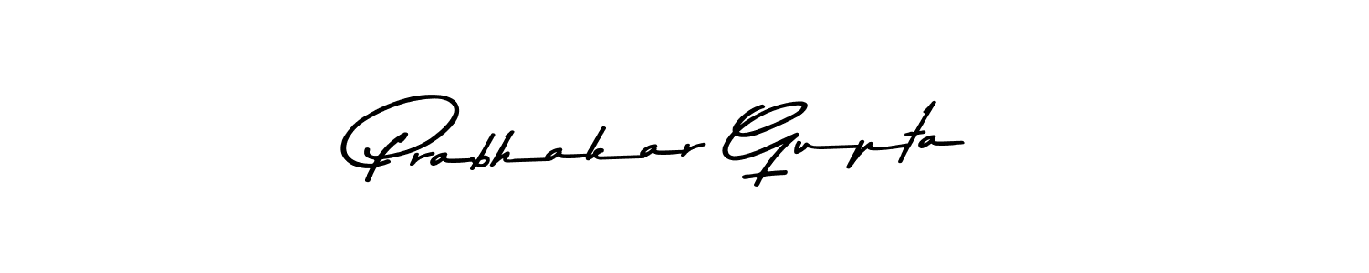 The best way (Asem Kandis PERSONAL USE) to make a short signature is to pick only two or three words in your name. The name Prabhakar Gupta include a total of six letters. For converting this name. Prabhakar Gupta signature style 9 images and pictures png