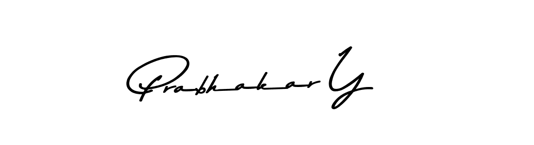 The best way (Asem Kandis PERSONAL USE) to make a short signature is to pick only two or three words in your name. The name Prabhakar Y include a total of six letters. For converting this name. Prabhakar Y signature style 9 images and pictures png