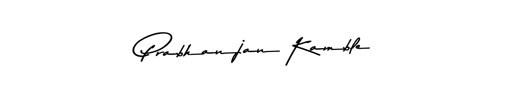 Also You can easily find your signature by using the search form. We will create Prabhanjan Kamble name handwritten signature images for you free of cost using Asem Kandis PERSONAL USE sign style. Prabhanjan Kamble signature style 9 images and pictures png