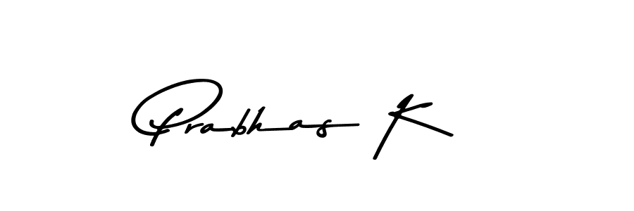 How to make Prabhas K signature? Asem Kandis PERSONAL USE is a professional autograph style. Create handwritten signature for Prabhas K name. Prabhas K signature style 9 images and pictures png