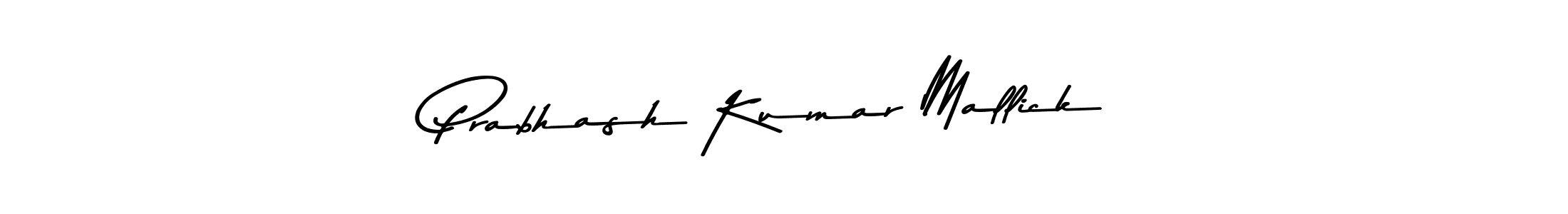 Make a beautiful signature design for name Prabhash Kumar Mallick. With this signature (Asem Kandis PERSONAL USE) style, you can create a handwritten signature for free. Prabhash Kumar Mallick signature style 9 images and pictures png