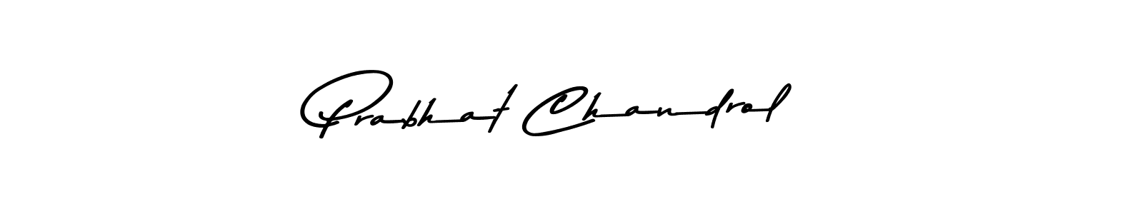 You should practise on your own different ways (Asem Kandis PERSONAL USE) to write your name (Prabhat Chandrol) in signature. don't let someone else do it for you. Prabhat Chandrol signature style 9 images and pictures png