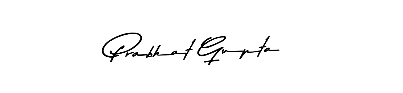 How to make Prabhat Gupta name signature. Use Asem Kandis PERSONAL USE style for creating short signs online. This is the latest handwritten sign. Prabhat Gupta signature style 9 images and pictures png