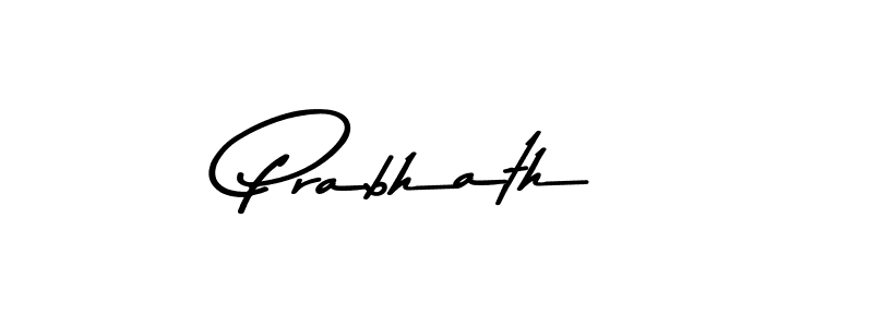 Also we have Prabhath name is the best signature style. Create professional handwritten signature collection using Asem Kandis PERSONAL USE autograph style. Prabhath signature style 9 images and pictures png