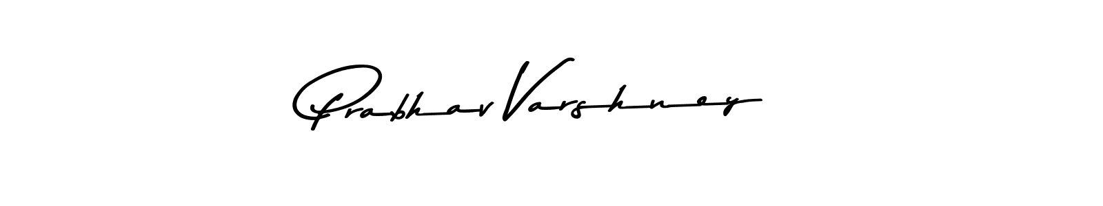 Here are the top 10 professional signature styles for the name Prabhav Varshney. These are the best autograph styles you can use for your name. Prabhav Varshney signature style 9 images and pictures png