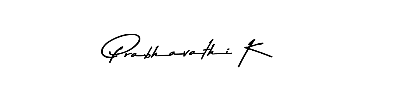 Also You can easily find your signature by using the search form. We will create Prabhavathi K name handwritten signature images for you free of cost using Asem Kandis PERSONAL USE sign style. Prabhavathi K signature style 9 images and pictures png