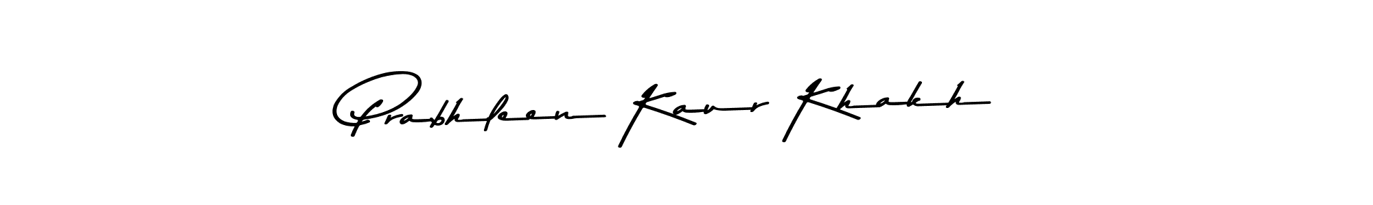 Also we have Prabhleen Kaur Khakh name is the best signature style. Create professional handwritten signature collection using Asem Kandis PERSONAL USE autograph style. Prabhleen Kaur Khakh signature style 9 images and pictures png