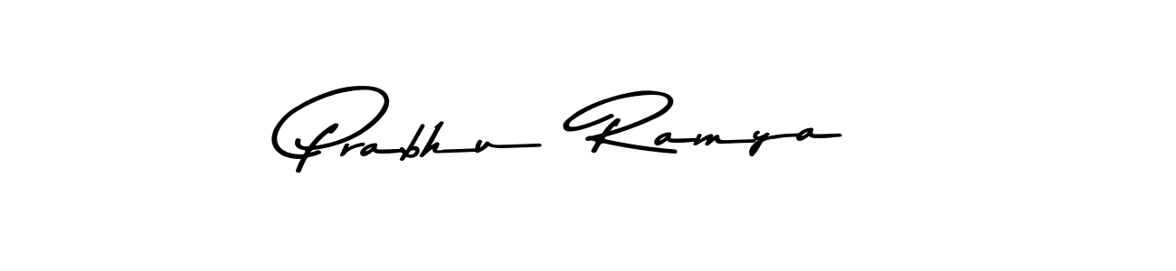 You can use this online signature creator to create a handwritten signature for the name Prabhu  Ramya. This is the best online autograph maker. Prabhu  Ramya signature style 9 images and pictures png