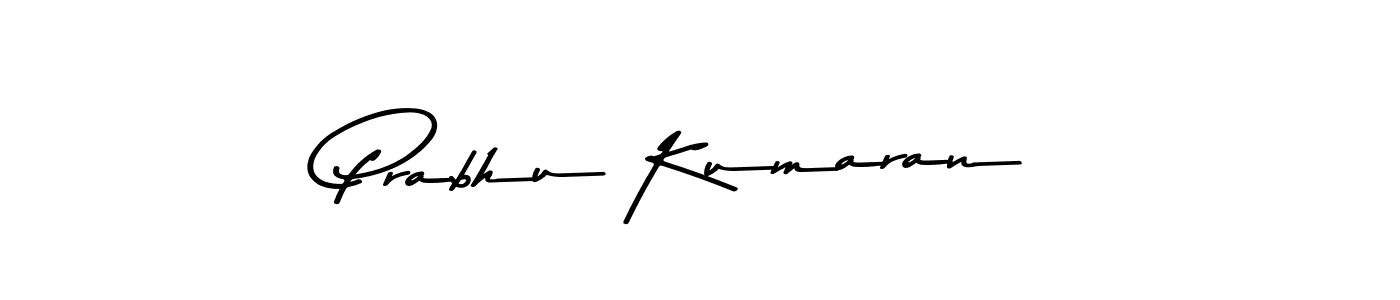 Use a signature maker to create a handwritten signature online. With this signature software, you can design (Asem Kandis PERSONAL USE) your own signature for name Prabhu Kumaran. Prabhu Kumaran signature style 9 images and pictures png