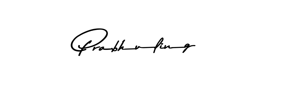 How to make Prabhuling name signature. Use Asem Kandis PERSONAL USE style for creating short signs online. This is the latest handwritten sign. Prabhuling signature style 9 images and pictures png