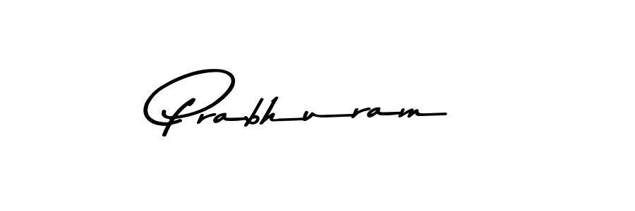 How to make Prabhuram name signature. Use Asem Kandis PERSONAL USE style for creating short signs online. This is the latest handwritten sign. Prabhuram signature style 9 images and pictures png