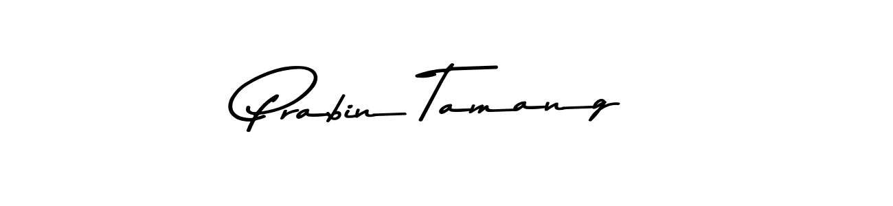 Design your own signature with our free online signature maker. With this signature software, you can create a handwritten (Asem Kandis PERSONAL USE) signature for name Prabin Tamang. Prabin Tamang signature style 9 images and pictures png