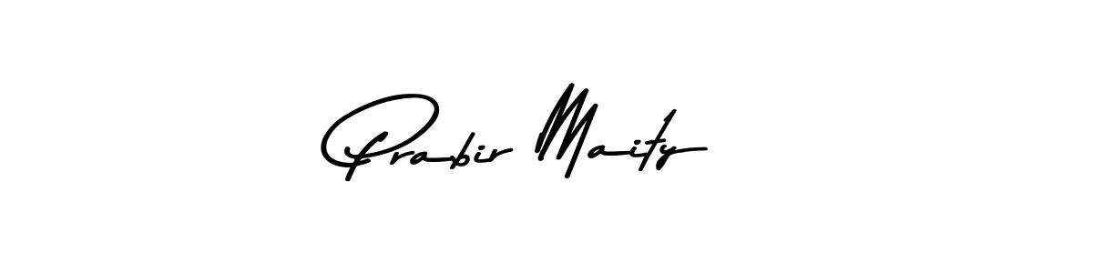 Design your own signature with our free online signature maker. With this signature software, you can create a handwritten (Asem Kandis PERSONAL USE) signature for name Prabir Maity. Prabir Maity signature style 9 images and pictures png