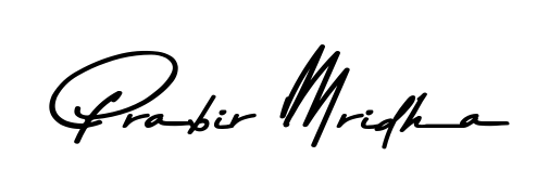 You should practise on your own different ways (Asem Kandis PERSONAL USE) to write your name (Prabir Mridha) in signature. Don't let someone else do it for you. Prabir Mridha signature style 9 images and pictures png