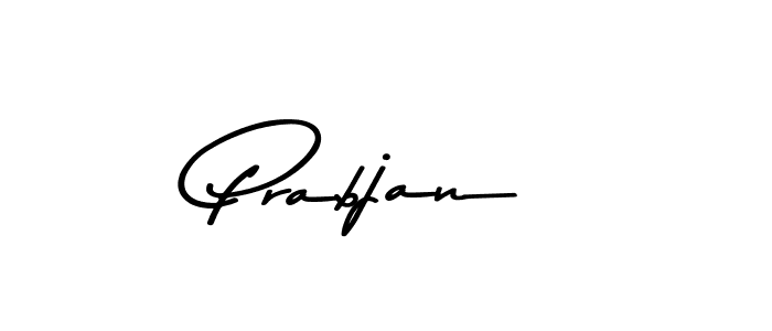 Prabjan stylish signature style. Best Handwritten Sign (Asem Kandis PERSONAL USE) for my name. Handwritten Signature Collection Ideas for my name Prabjan. Prabjan signature style 9 images and pictures png