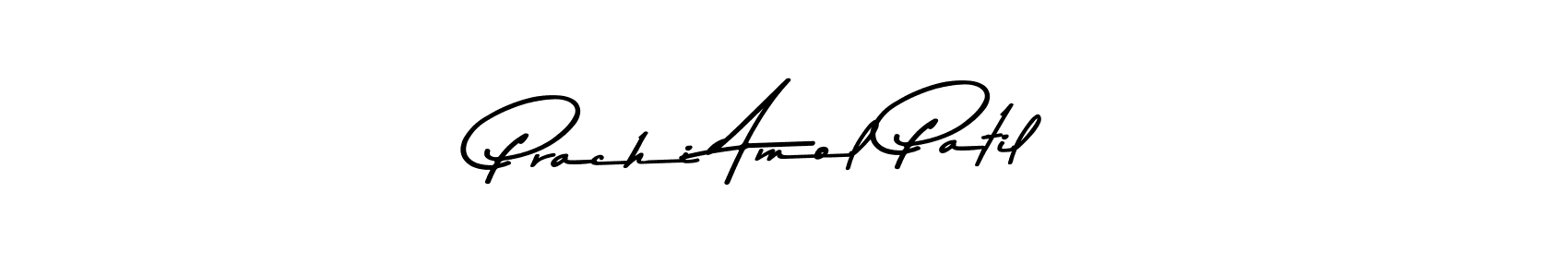 Design your own signature with our free online signature maker. With this signature software, you can create a handwritten (Asem Kandis PERSONAL USE) signature for name Prachi Amol Patil. Prachi Amol Patil signature style 9 images and pictures png