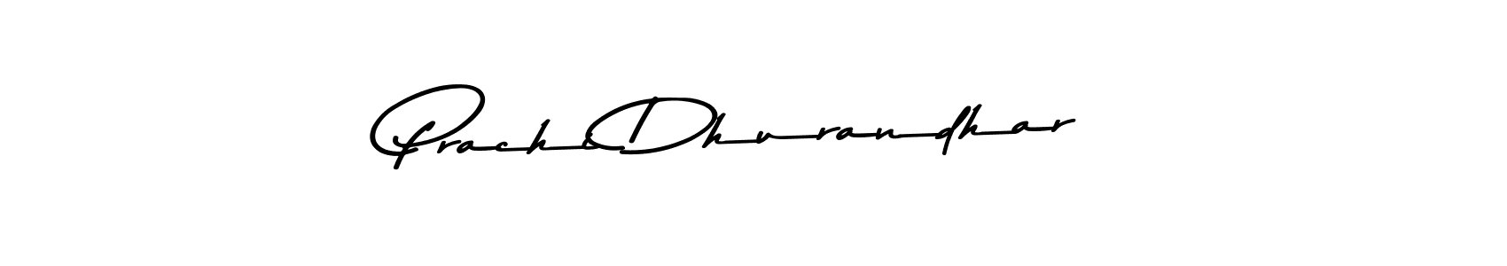 How to make Prachi Dhurandhar signature? Asem Kandis PERSONAL USE is a professional autograph style. Create handwritten signature for Prachi Dhurandhar name. Prachi Dhurandhar signature style 9 images and pictures png