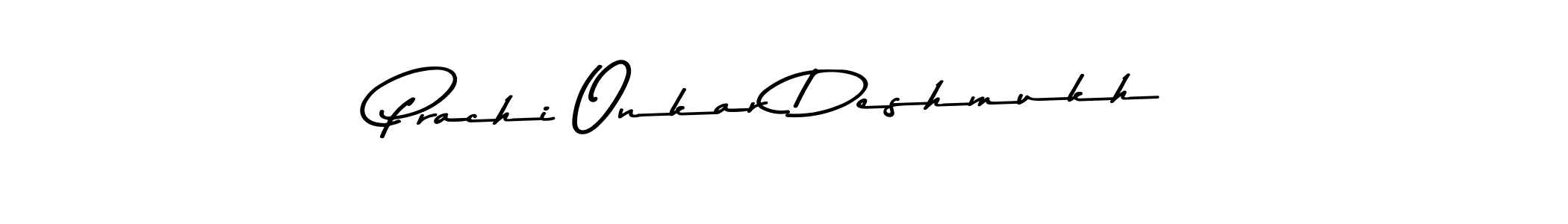 Also we have Prachi Onkar Deshmukh name is the best signature style. Create professional handwritten signature collection using Asem Kandis PERSONAL USE autograph style. Prachi Onkar Deshmukh signature style 9 images and pictures png