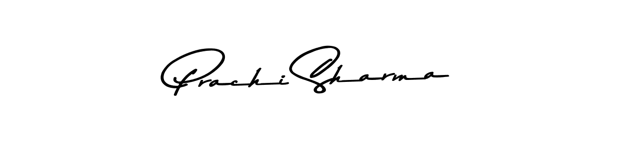 Use a signature maker to create a handwritten signature online. With this signature software, you can design (Asem Kandis PERSONAL USE) your own signature for name Prachi Sharma. Prachi Sharma signature style 9 images and pictures png