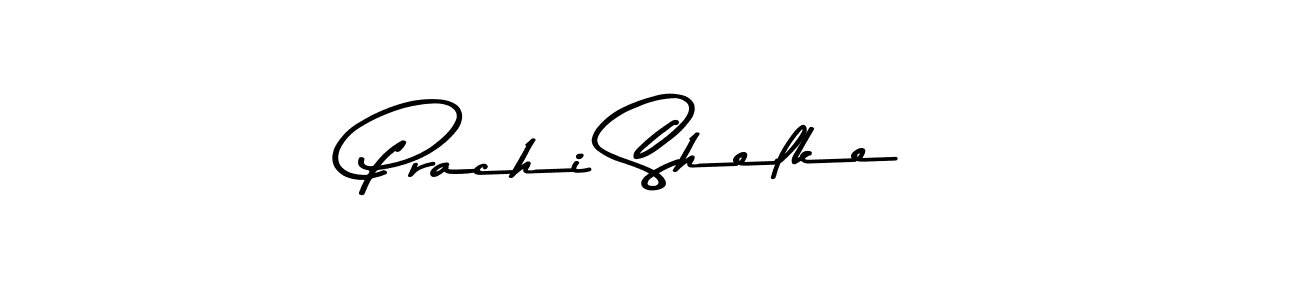 Create a beautiful signature design for name Prachi Shelke. With this signature (Asem Kandis PERSONAL USE) fonts, you can make a handwritten signature for free. Prachi Shelke signature style 9 images and pictures png