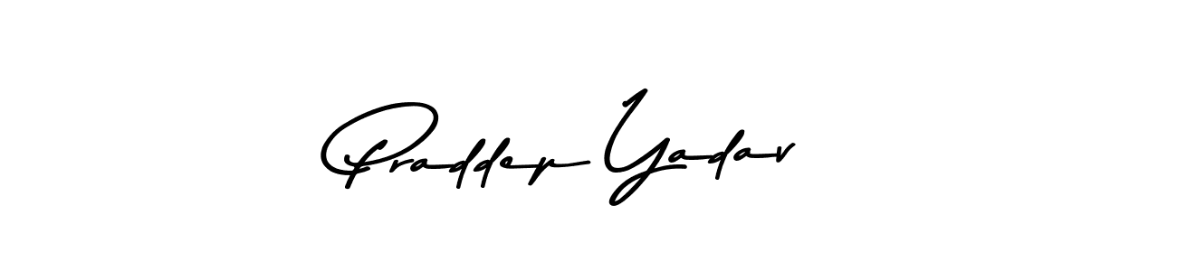 Make a beautiful signature design for name Praddep Yadav. Use this online signature maker to create a handwritten signature for free. Praddep Yadav signature style 9 images and pictures png