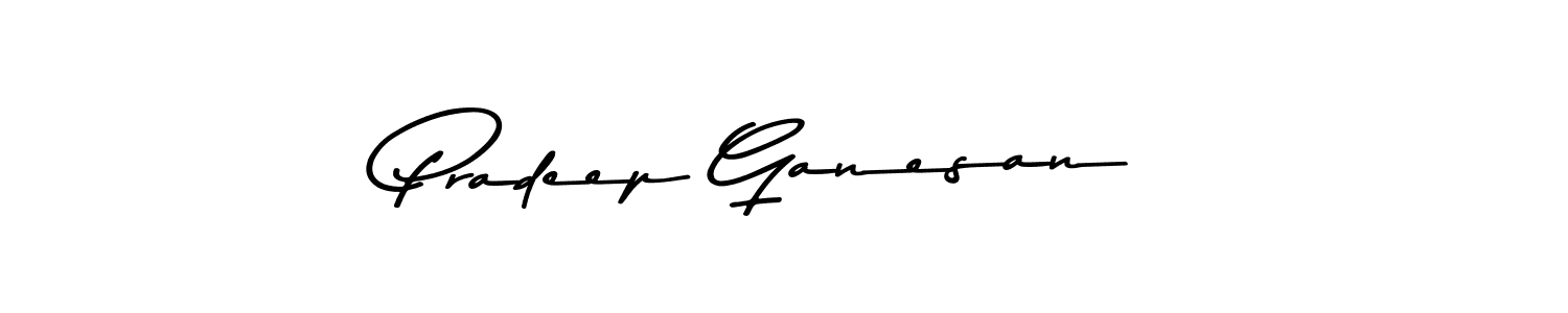 You should practise on your own different ways (Asem Kandis PERSONAL USE) to write your name (Pradeep Ganesan) in signature. don't let someone else do it for you. Pradeep Ganesan signature style 9 images and pictures png