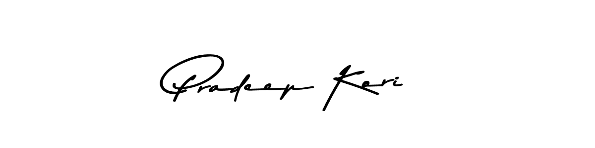 Make a beautiful signature design for name Pradeep Kori. Use this online signature maker to create a handwritten signature for free. Pradeep Kori signature style 9 images and pictures png