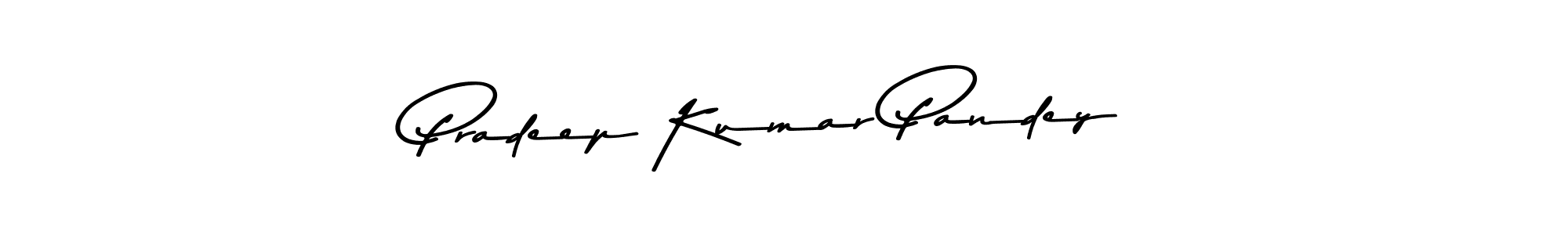 How to make Pradeep Kumar Pandey signature? Asem Kandis PERSONAL USE is a professional autograph style. Create handwritten signature for Pradeep Kumar Pandey name. Pradeep Kumar Pandey signature style 9 images and pictures png