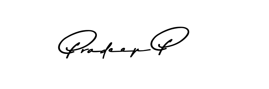 if you are searching for the best signature style for your name Pradeep P. so please give up your signature search. here we have designed multiple signature styles  using Asem Kandis PERSONAL USE. Pradeep P signature style 9 images and pictures png