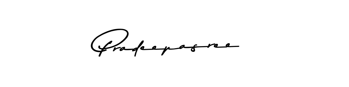 The best way (Asem Kandis PERSONAL USE) to make a short signature is to pick only two or three words in your name. The name Pradeepasree include a total of six letters. For converting this name. Pradeepasree signature style 9 images and pictures png