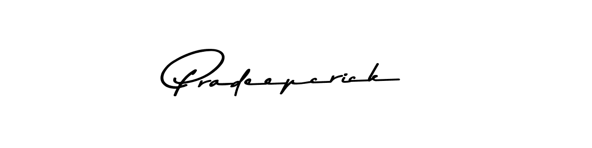 Similarly Asem Kandis PERSONAL USE is the best handwritten signature design. Signature creator online .You can use it as an online autograph creator for name Pradeepcrick. Pradeepcrick signature style 9 images and pictures png