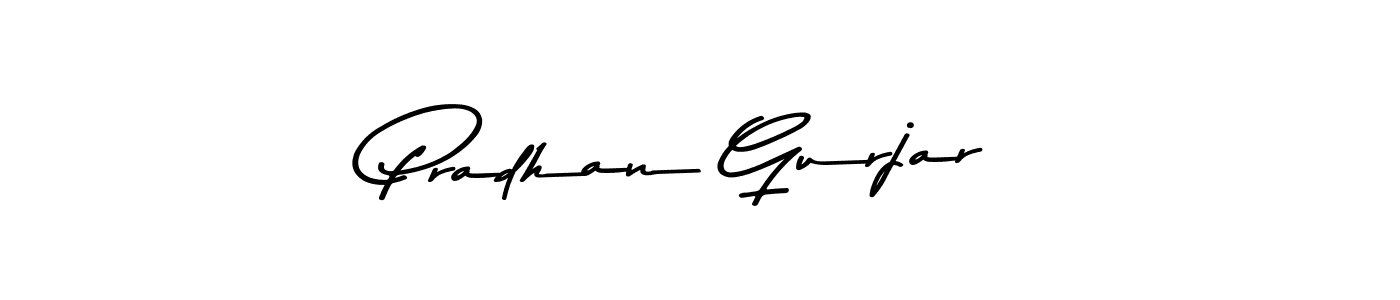 if you are searching for the best signature style for your name Pradhan Gurjar. so please give up your signature search. here we have designed multiple signature styles  using Asem Kandis PERSONAL USE. Pradhan Gurjar signature style 9 images and pictures png