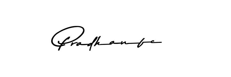 Also we have Pradhanfc name is the best signature style. Create professional handwritten signature collection using Asem Kandis PERSONAL USE autograph style. Pradhanfc signature style 9 images and pictures png