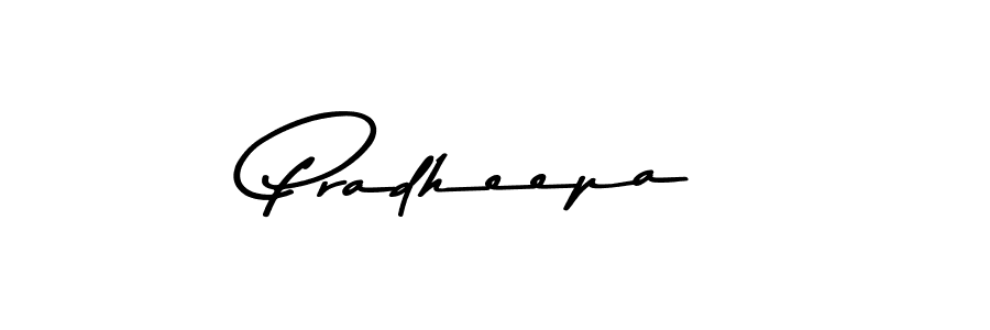 Create a beautiful signature design for name Pradheepa. With this signature (Asem Kandis PERSONAL USE) fonts, you can make a handwritten signature for free. Pradheepa signature style 9 images and pictures png