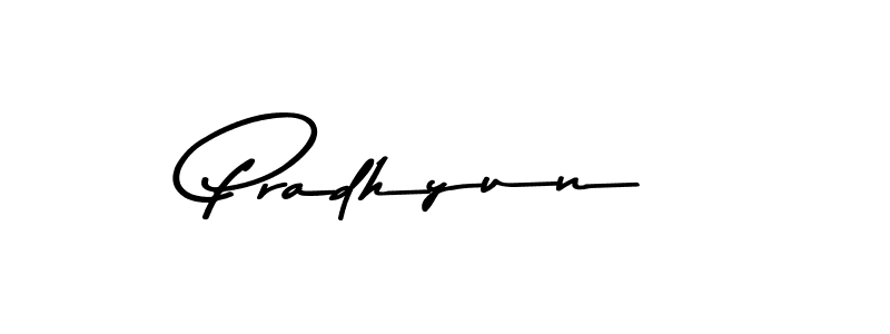 Make a beautiful signature design for name Pradhyun. Use this online signature maker to create a handwritten signature for free. Pradhyun signature style 9 images and pictures png