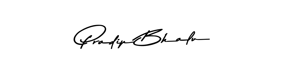 How to make Pradip Bhalu signature? Asem Kandis PERSONAL USE is a professional autograph style. Create handwritten signature for Pradip Bhalu name. Pradip Bhalu signature style 9 images and pictures png