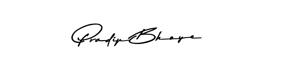 Also we have Pradip Bhoye name is the best signature style. Create professional handwritten signature collection using Asem Kandis PERSONAL USE autograph style. Pradip Bhoye signature style 9 images and pictures png