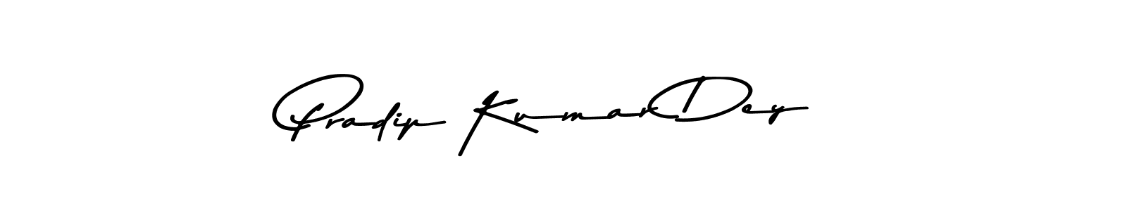 Make a beautiful signature design for name Pradip Kumar Dey. With this signature (Asem Kandis PERSONAL USE) style, you can create a handwritten signature for free. Pradip Kumar Dey signature style 9 images and pictures png