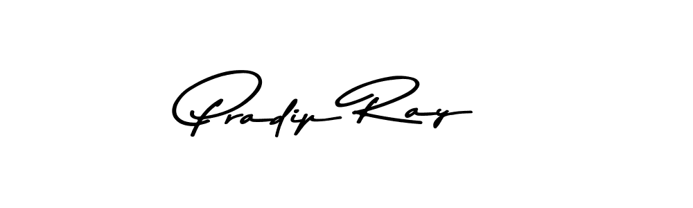 How to make Pradip Ray name signature. Use Asem Kandis PERSONAL USE style for creating short signs online. This is the latest handwritten sign. Pradip Ray signature style 9 images and pictures png