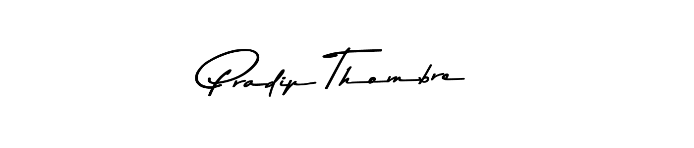 Make a beautiful signature design for name Pradip Thombre. Use this online signature maker to create a handwritten signature for free. Pradip Thombre signature style 9 images and pictures png