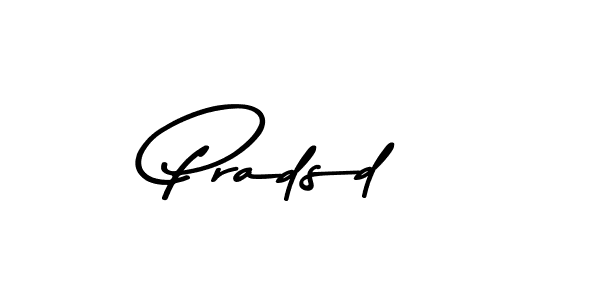 Pradsd stylish signature style. Best Handwritten Sign (Asem Kandis PERSONAL USE) for my name. Handwritten Signature Collection Ideas for my name Pradsd. Pradsd signature style 9 images and pictures png