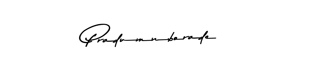 Use a signature maker to create a handwritten signature online. With this signature software, you can design (Asem Kandis PERSONAL USE) your own signature for name Pradumnborade. Pradumnborade signature style 9 images and pictures png