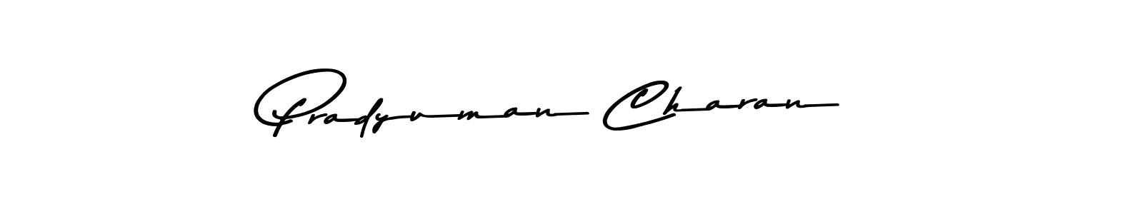 Similarly Asem Kandis PERSONAL USE is the best handwritten signature design. Signature creator online .You can use it as an online autograph creator for name Pradyuman Charan. Pradyuman Charan signature style 9 images and pictures png